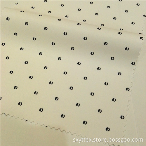 Poly Cotton Dobby Print Shirt Cloth For Men